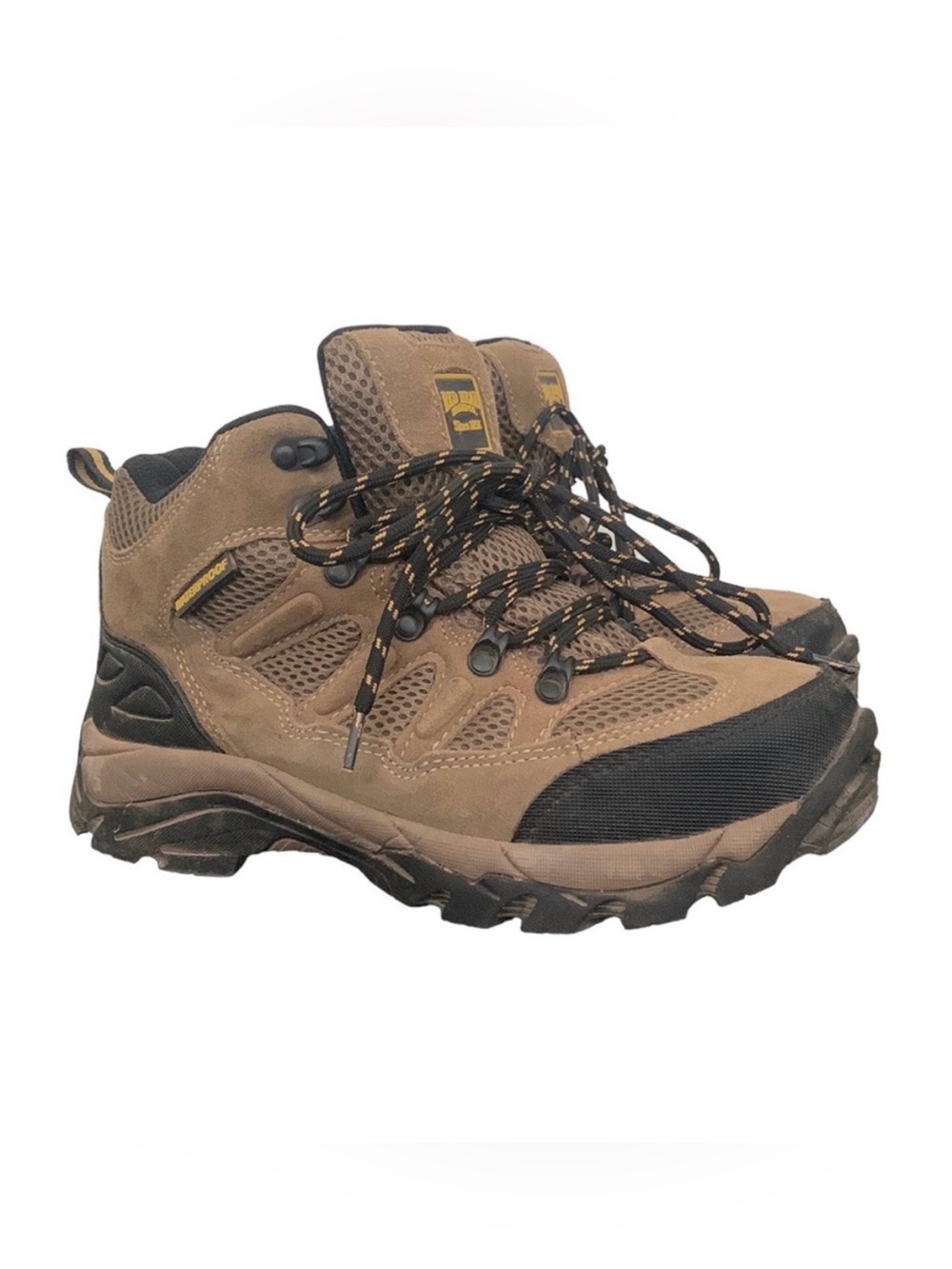 RED HEAD BRAND SHOE MENS BLAIN WATERPROOF STEEL TOE WORKBOOT BROWN SZ 8